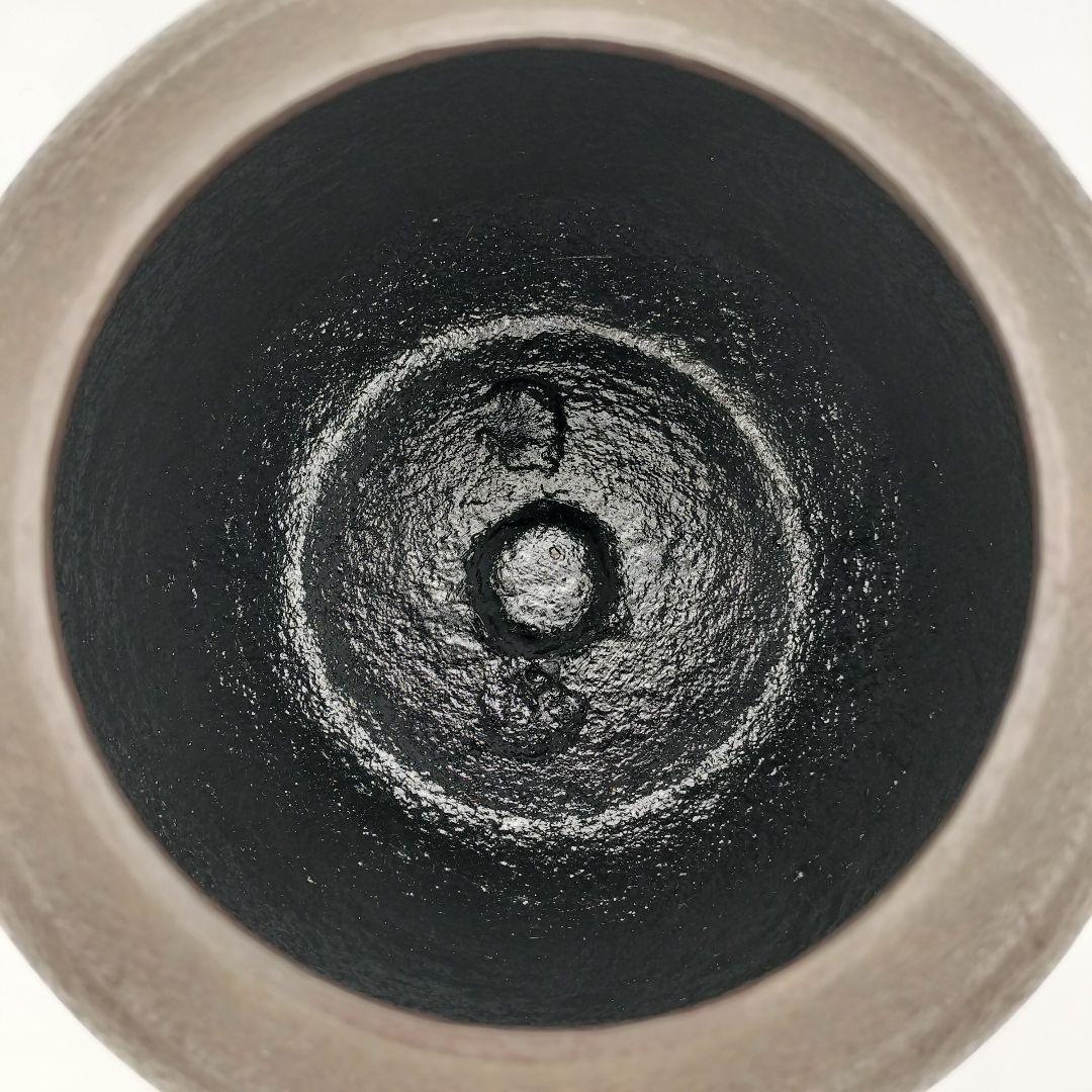 a91 朝鮮風炉　清光 茶道具 古物　釜　風炉釜　切合