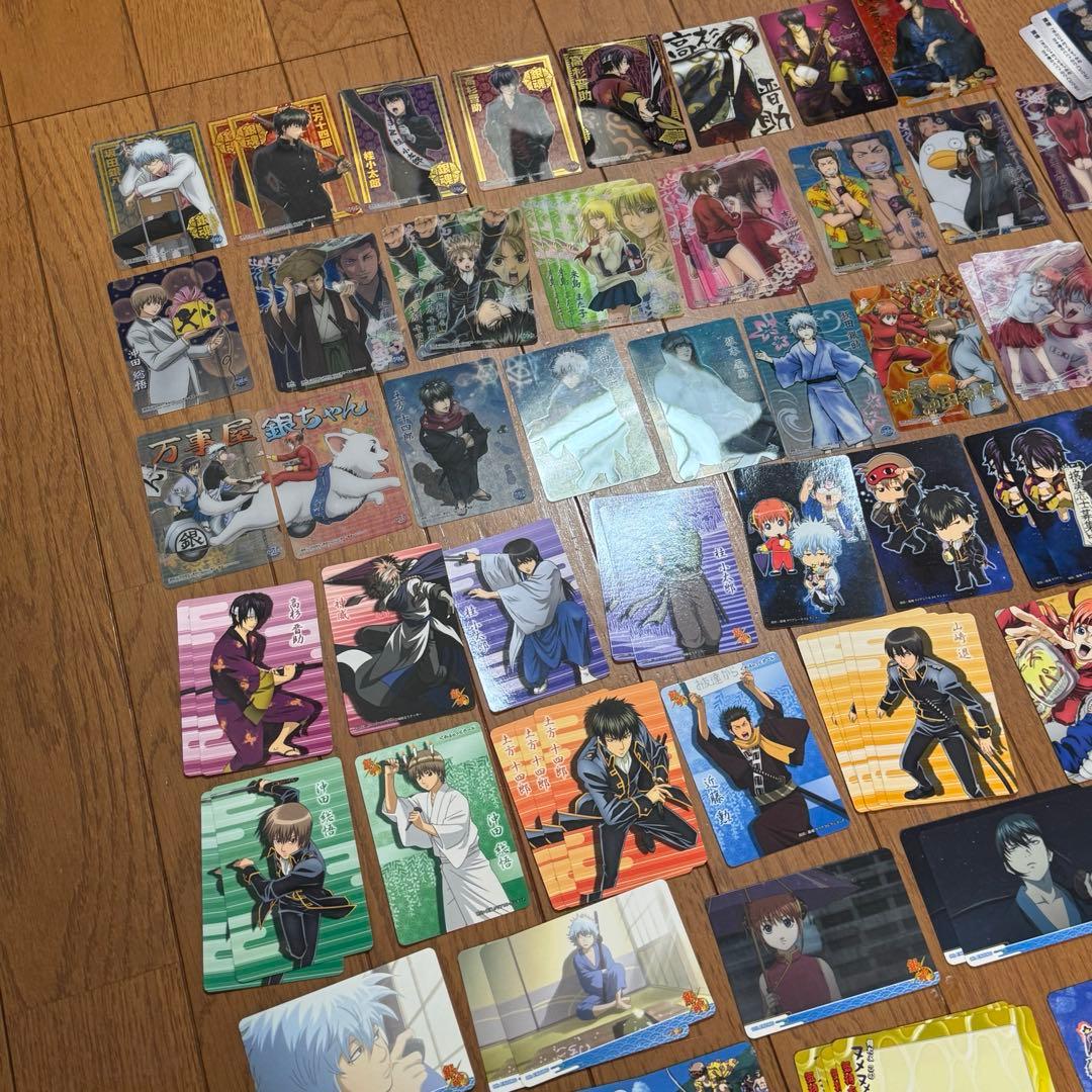銀魂 クリアコレクション トレーディングカード カードダス約170枚セット