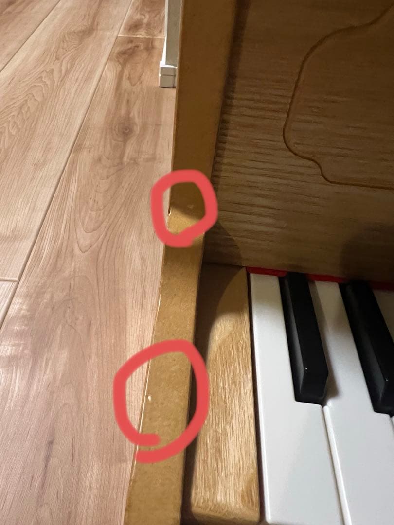カワイ　ミニピアノ　ナチュラル　おもちゃ