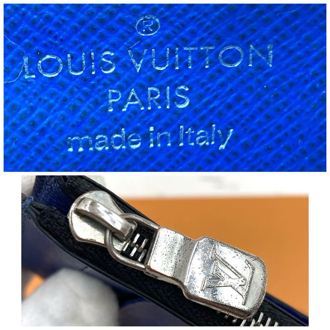 【美品・IC搭載】ルイヴィトン タイガラマ カードホルダー ブルー