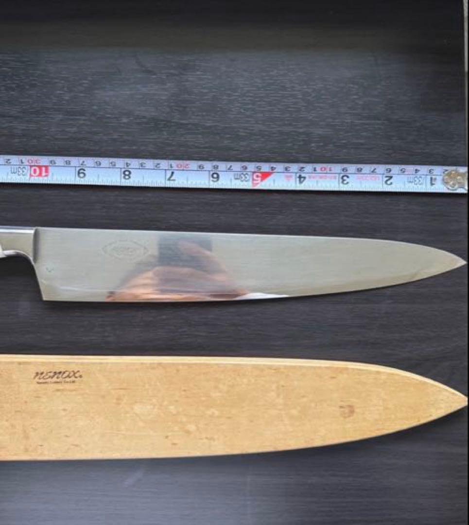 子の日 牛刀 洋包丁 300mm NENOX ホワイトマーブル柄ハンドル