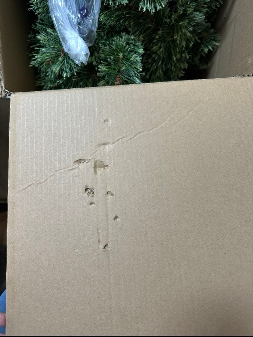 クリスマスツリー　松ぼっくり　180センチ　大きい　新品未使用