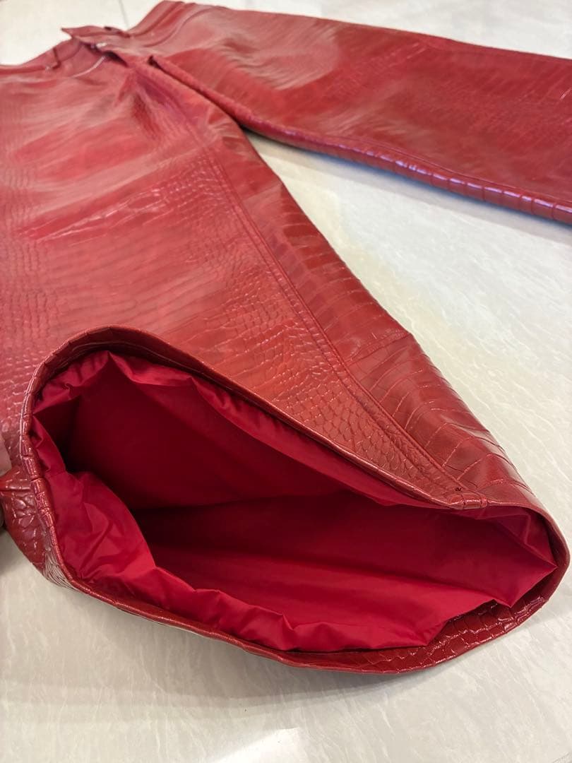 GOAR クロコレザーパンツ　新品　激レア品