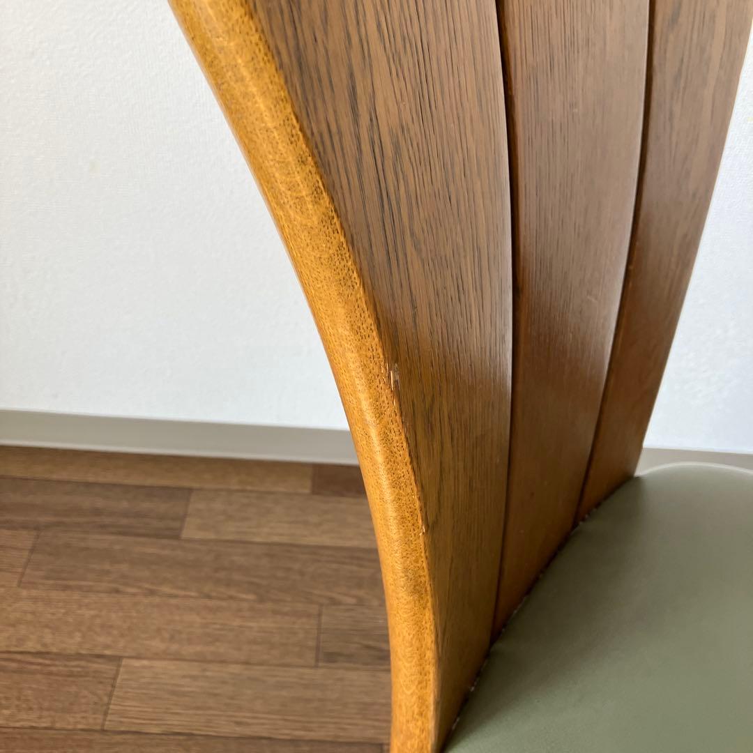 【難あり】浜本工芸　ダイニングチェア　1脚