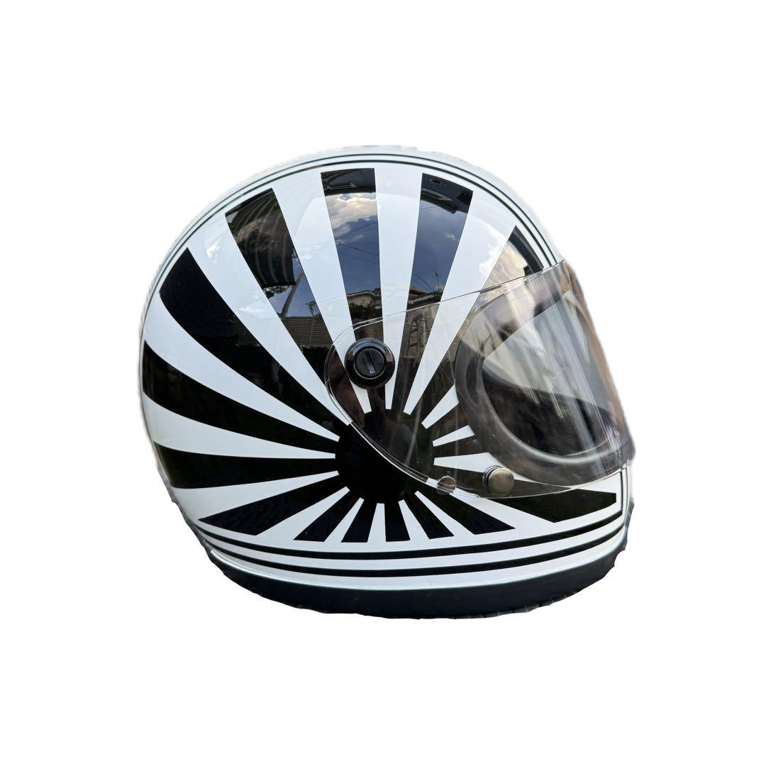 ヘルメット族ヘル日章カラービンテージレトロ新品未使用品　SG・PSCマーク取得