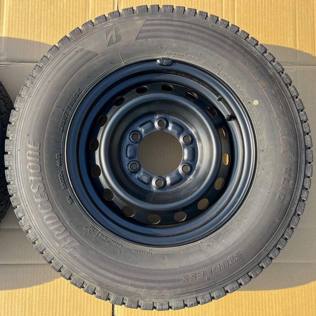 ブリザック VL10 4本セット 195/80R15 ハイエース BLIZZAK