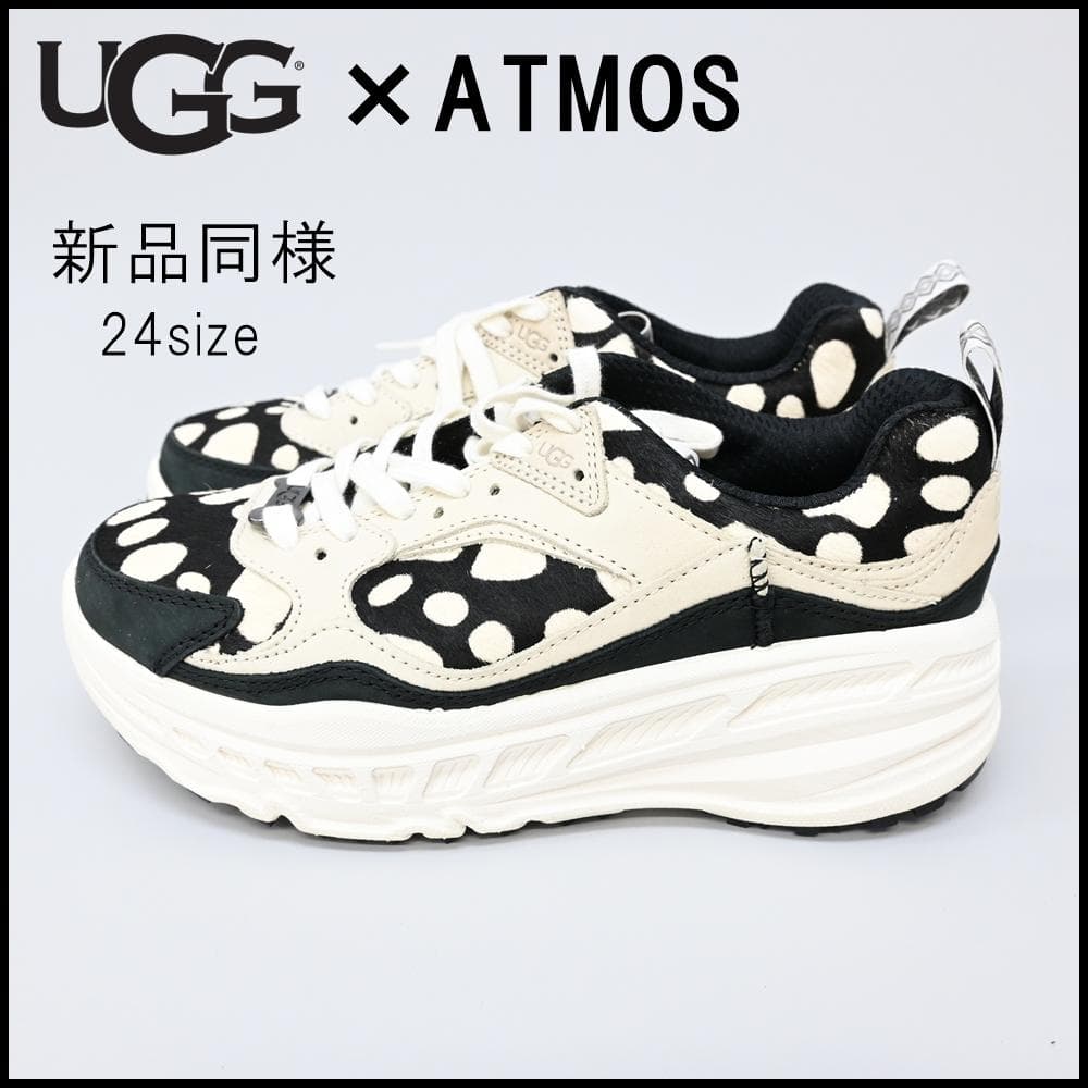 48238★年 UGG アグ ×ATMOS ダルメシアンハラコ スニーカー*
