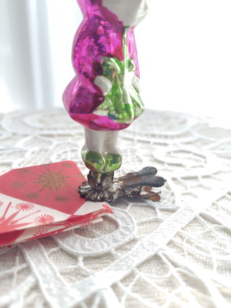 クリスマス　ガラスオーナメント 5個セット　ソビエト　ヴィンテージ