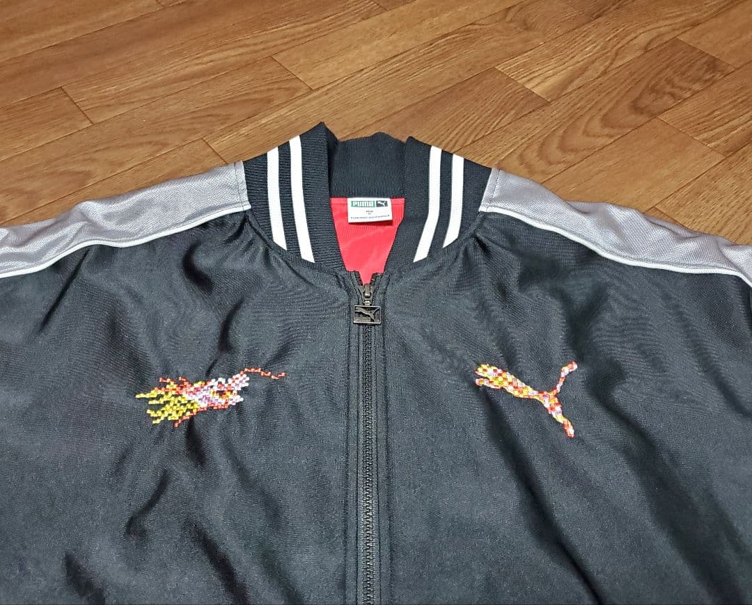超美中古 PUMA スカジャン XL