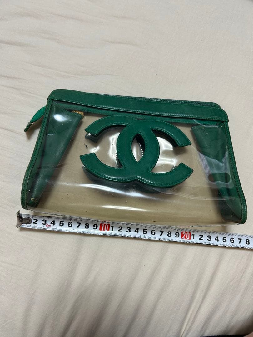 CHANEL クリアポーチ