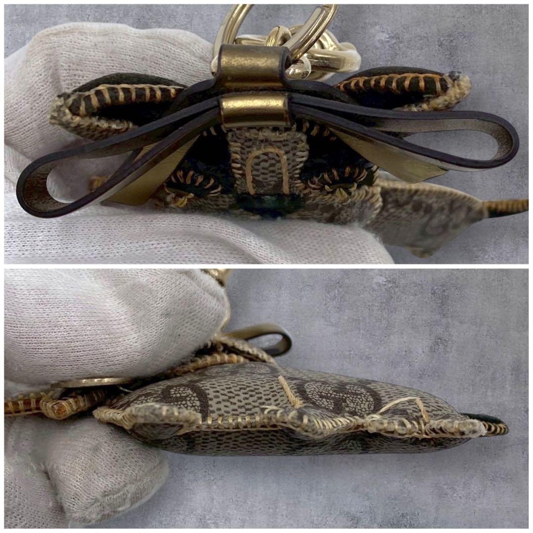 希少✨️ GUCCI グッチ チャーム グッチョリ フレンチブルドッグ GG柄