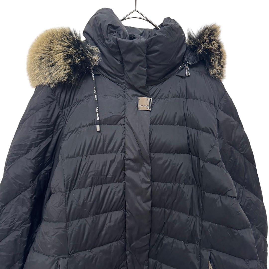 BALMAIN バルマン ダウンジャケット ブラック Lサイズ B9