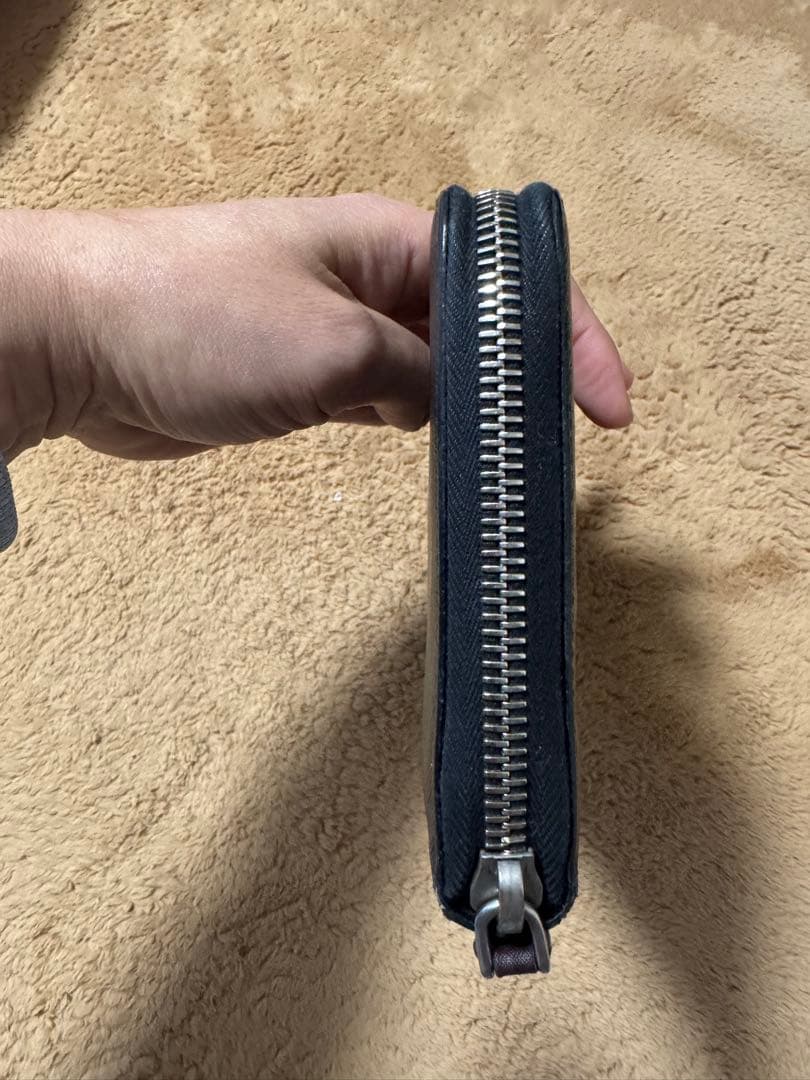 希少 極美品 PRADA サフィアーノレザー ジップアラウンド オーガナイザー