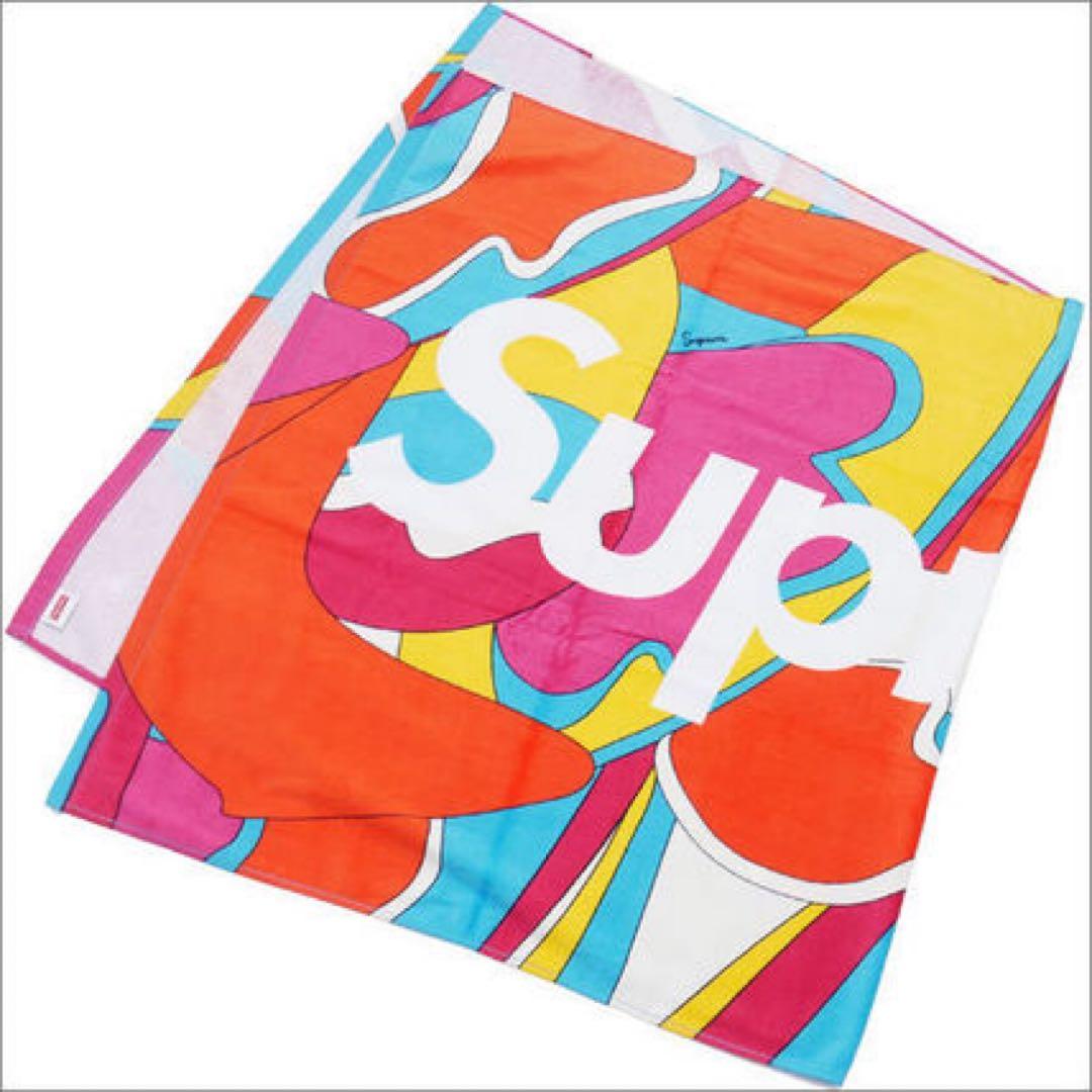 希少 Supreme BEACH TOWEL ビーチタオル