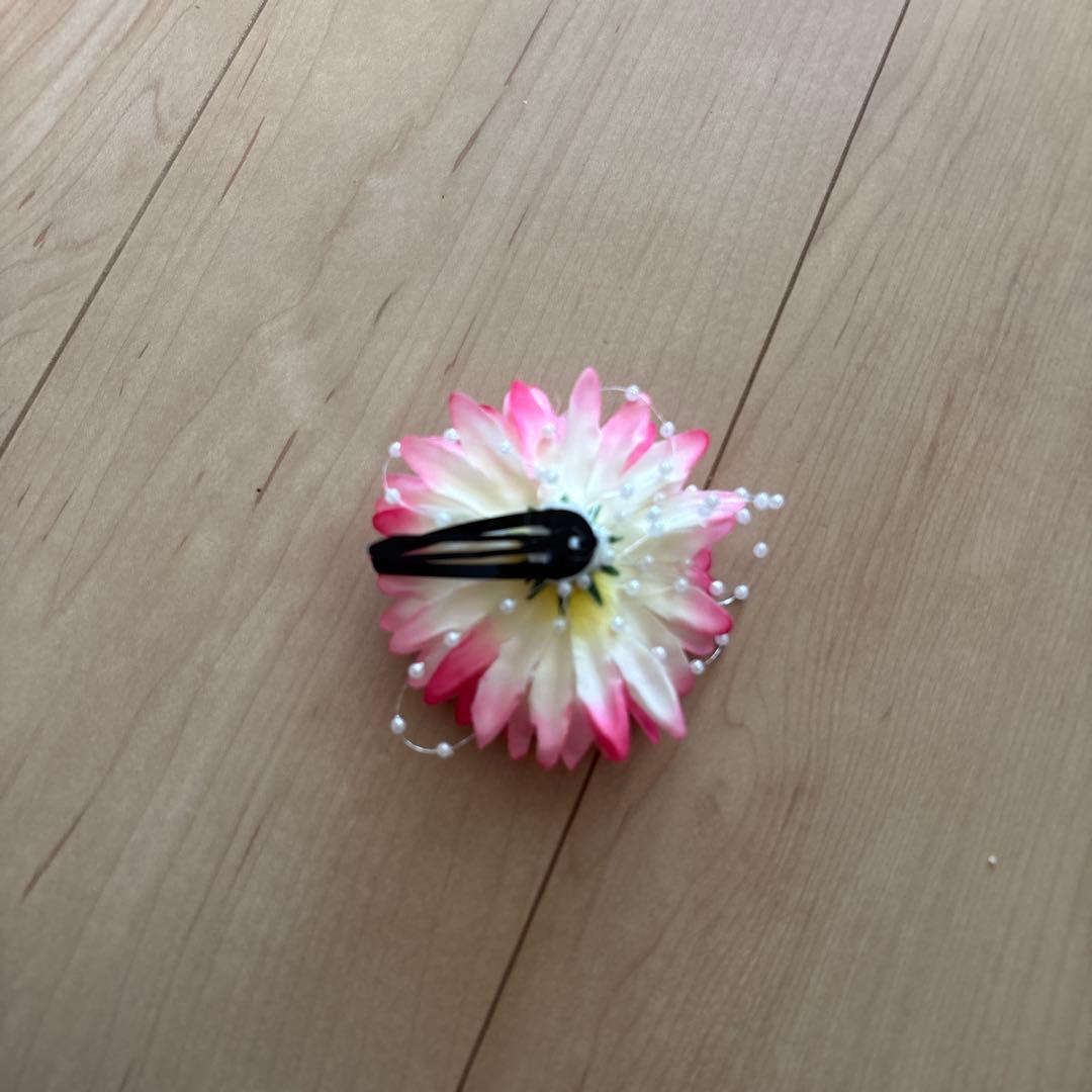 七五三 着物9点セット ピンク 花柄　3歳女の子