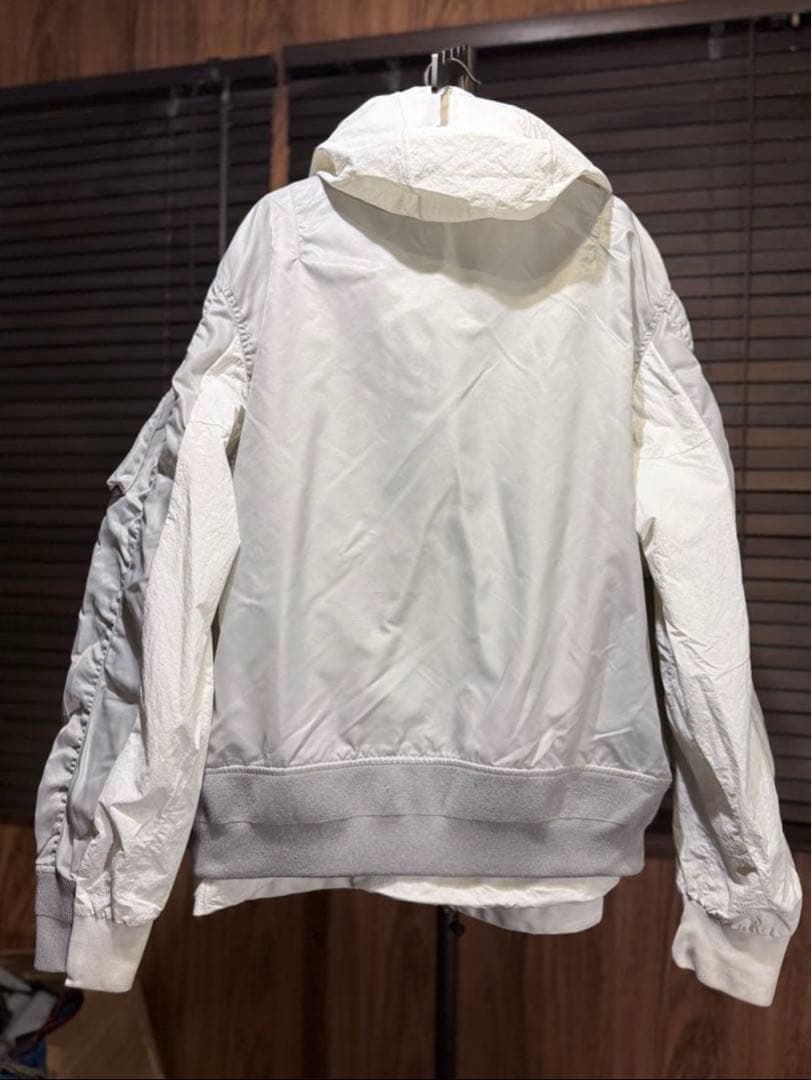 Sacai × NIKE Layered Bomber Jacket MA-1