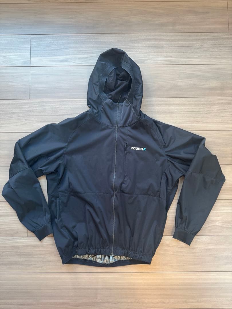 zauna サウナスーツ Lサイズ 黒 収納袋付き