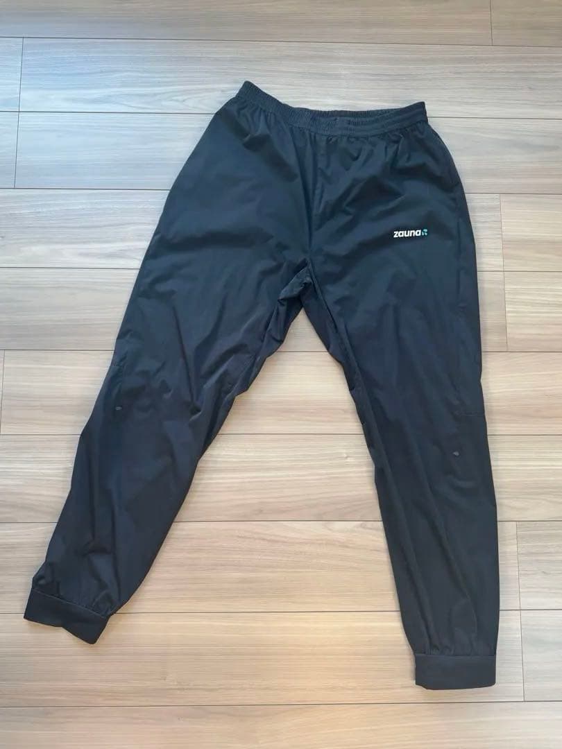 zauna サウナスーツ Lサイズ 黒 収納袋付き