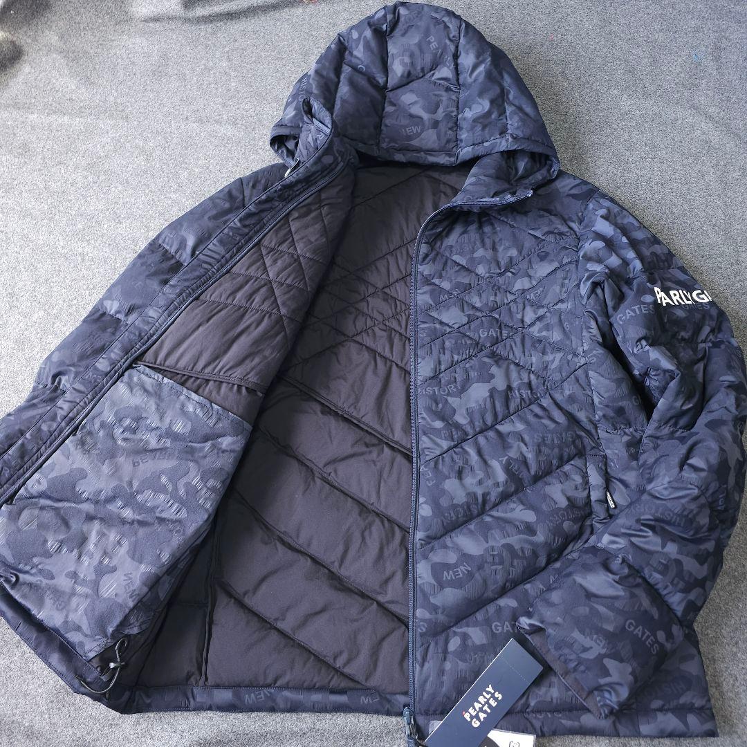 新品【パーリーゲイツ】2025年ストレッチ中綿ブルゾン×パンツ セットアップLL