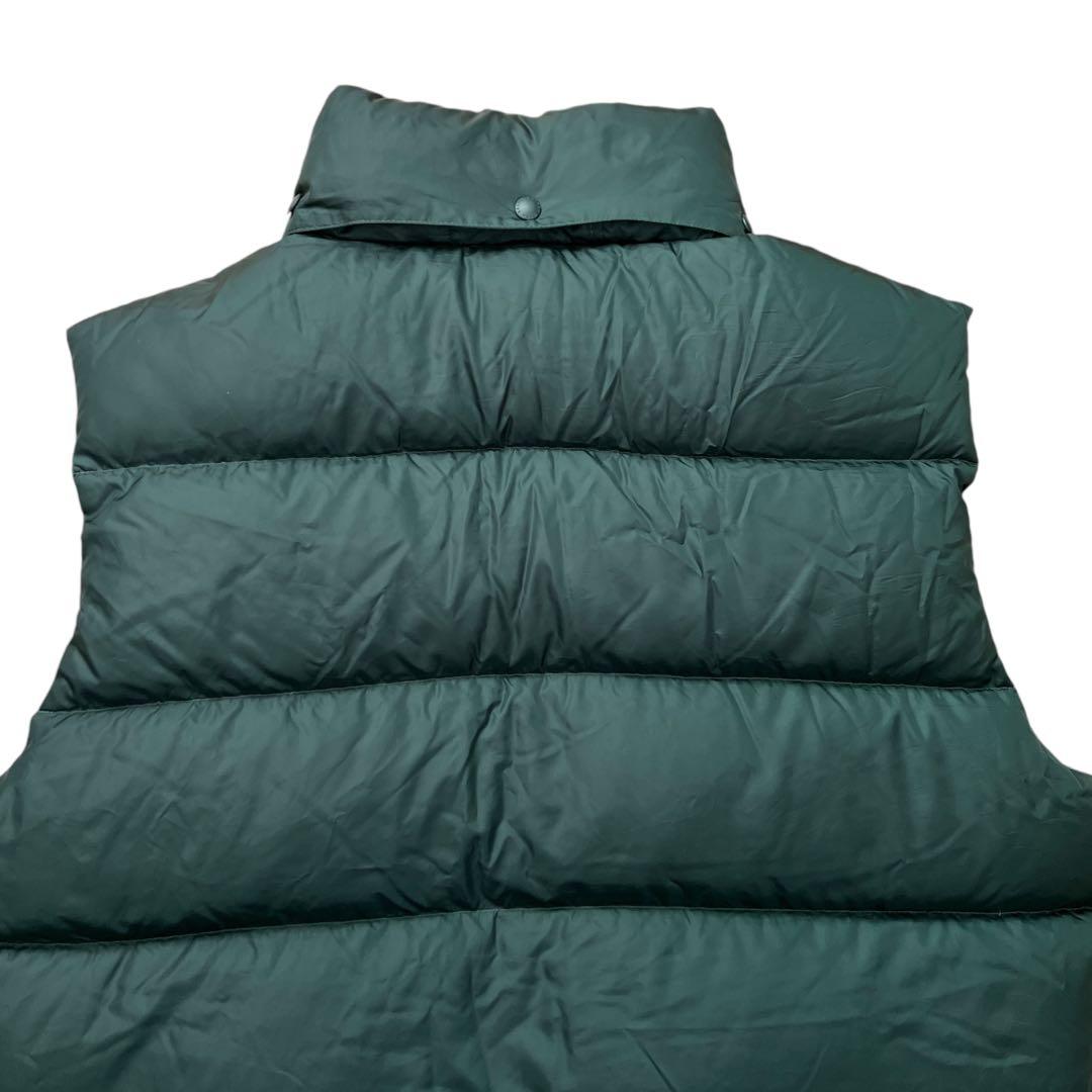 ポロバイラルフローレン　ダウンベスト　XXL　緑　フード付