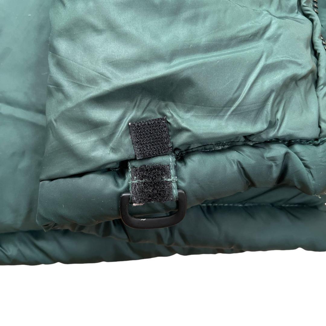 ポロバイラルフローレン　ダウンベスト　XXL　緑　フード付