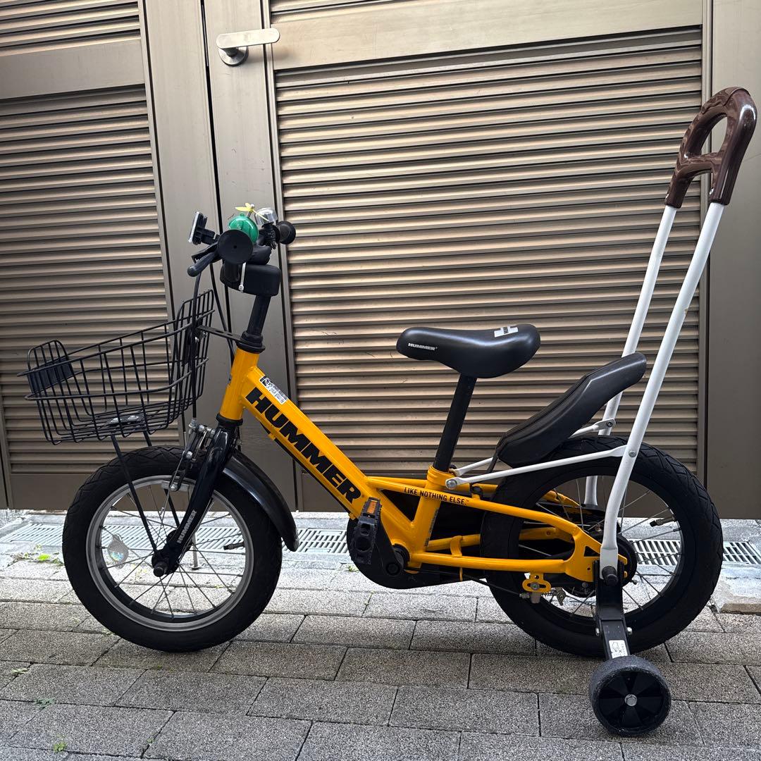 HUMMER ハマー 自転車 14インチ 補助輪付き
