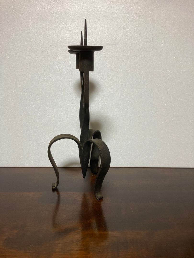 燭台　金田勝造の作　民藝　民芸