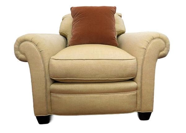 展示未使用品 BAKER FURNITURE　一人掛け　ソファ　クッション付き