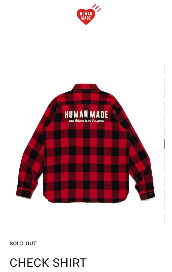 ★HUMAN MADE Check Shirt \