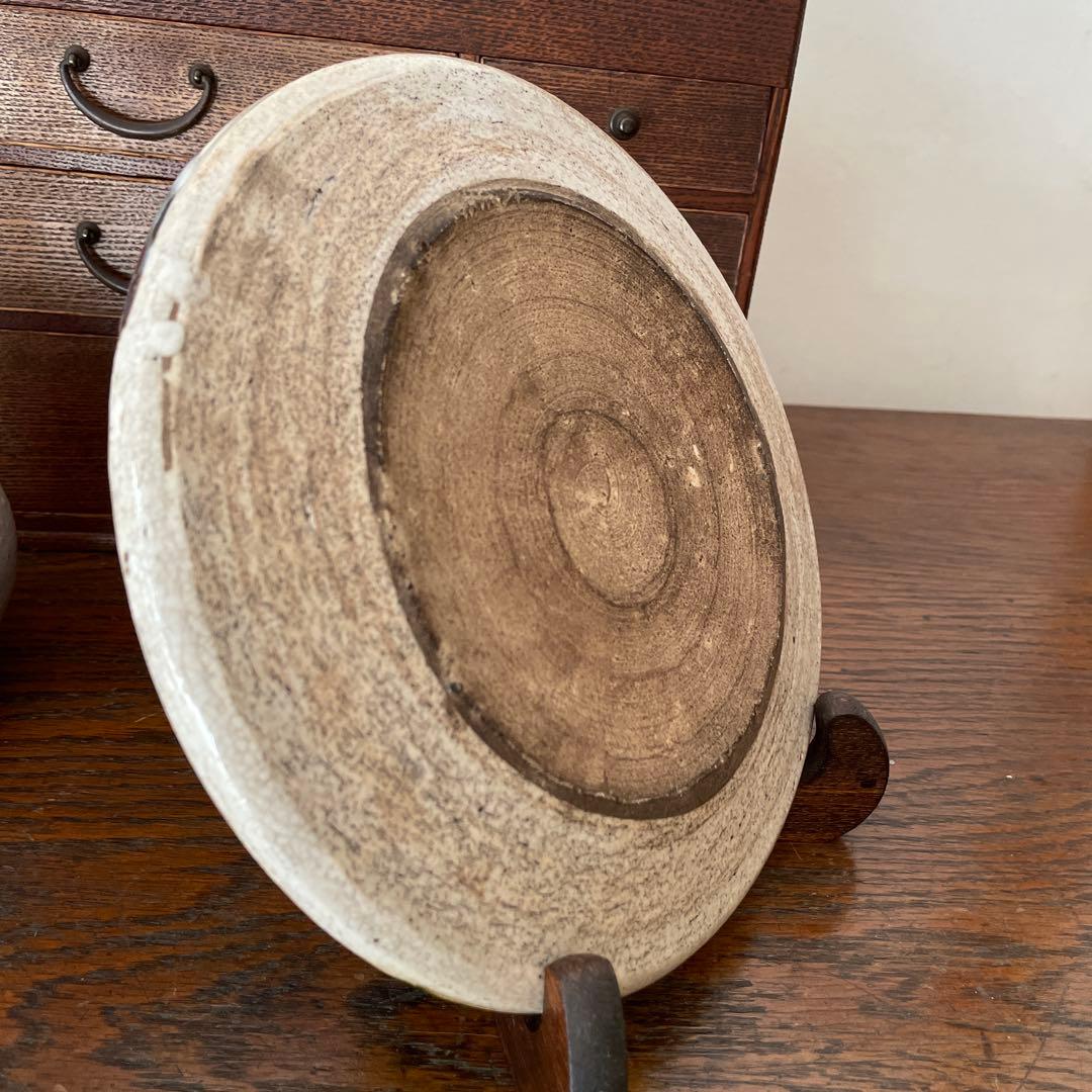 石皿　織部焼　行灯皿　皿