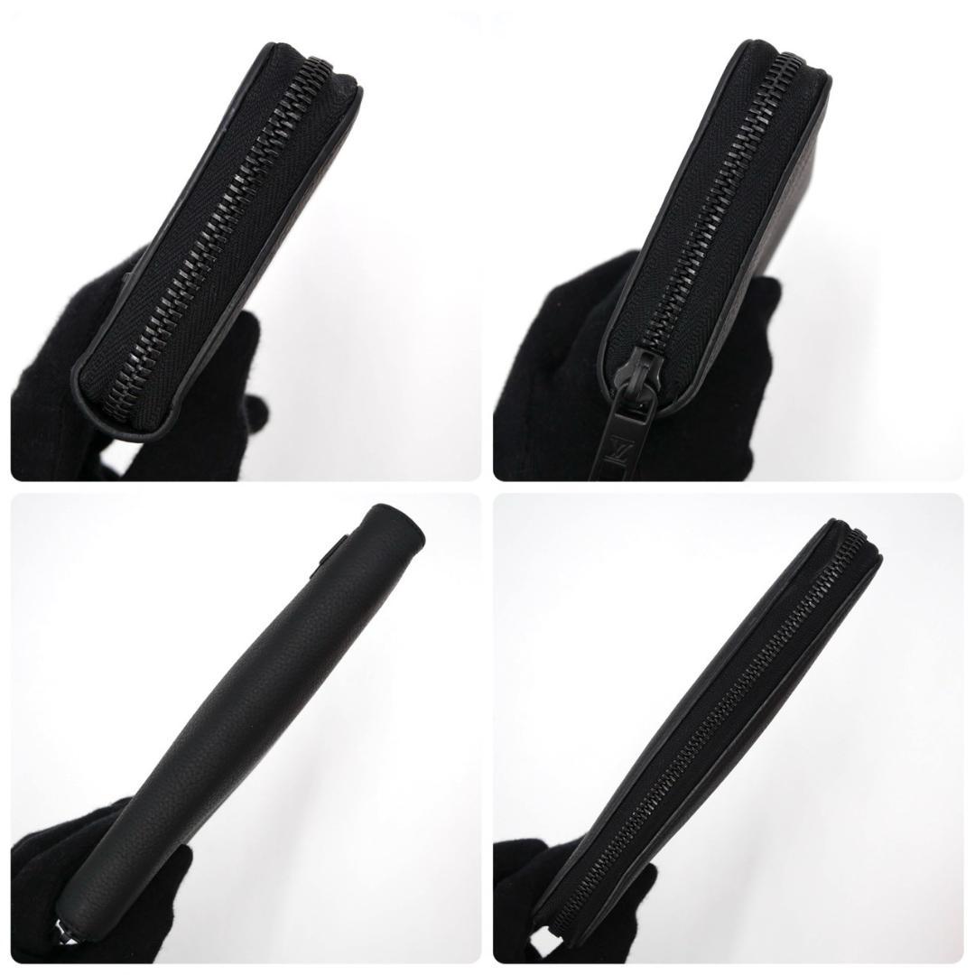 ルイヴィトン アエログラム ジッピーウォレット ホリゾンタル 長財布 ブラック