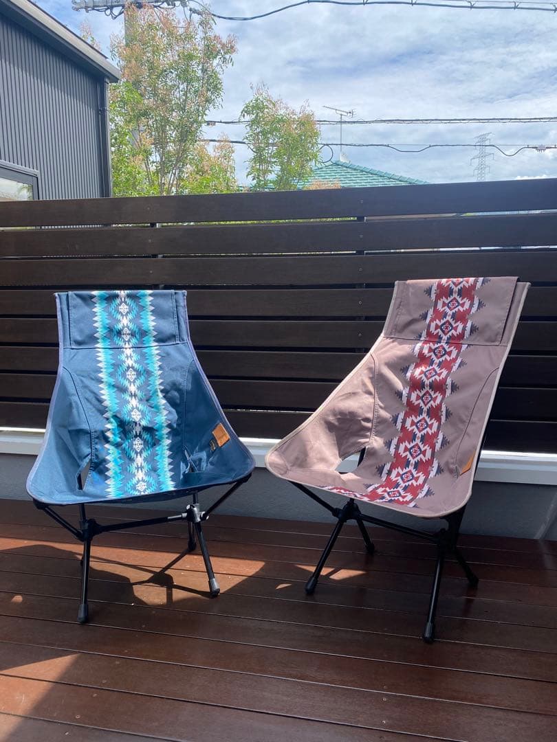 ヘリノックス　チェア　ペンドルトン　2018限定　2脚セット　中古