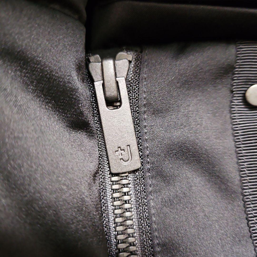 【ふみ】新品 ユニクロ+J ダウンショートコート M ブラック