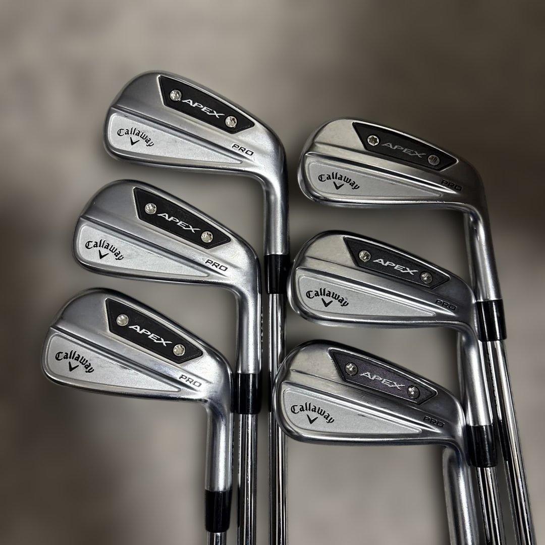 キャロウェイ APEX PRO 2024 DG MID 115 6本セット