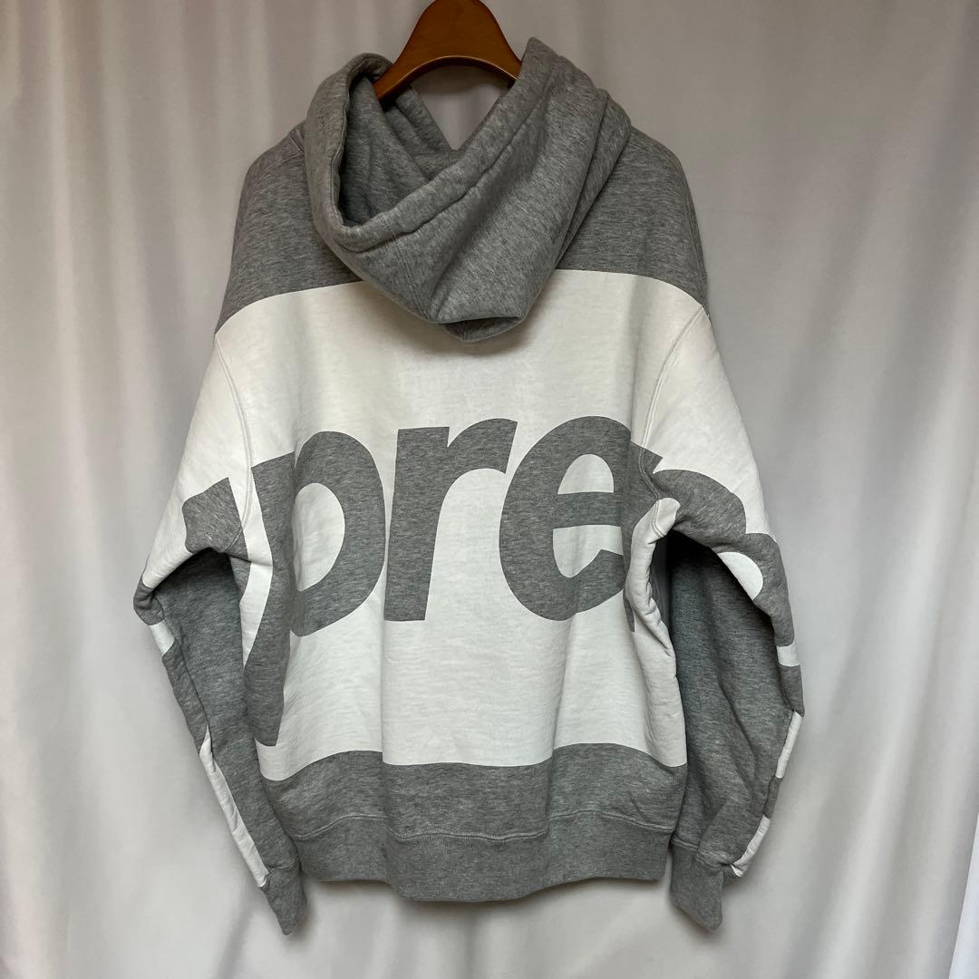 SUPREME Big Logo Jacquard Hooded パーカー S
