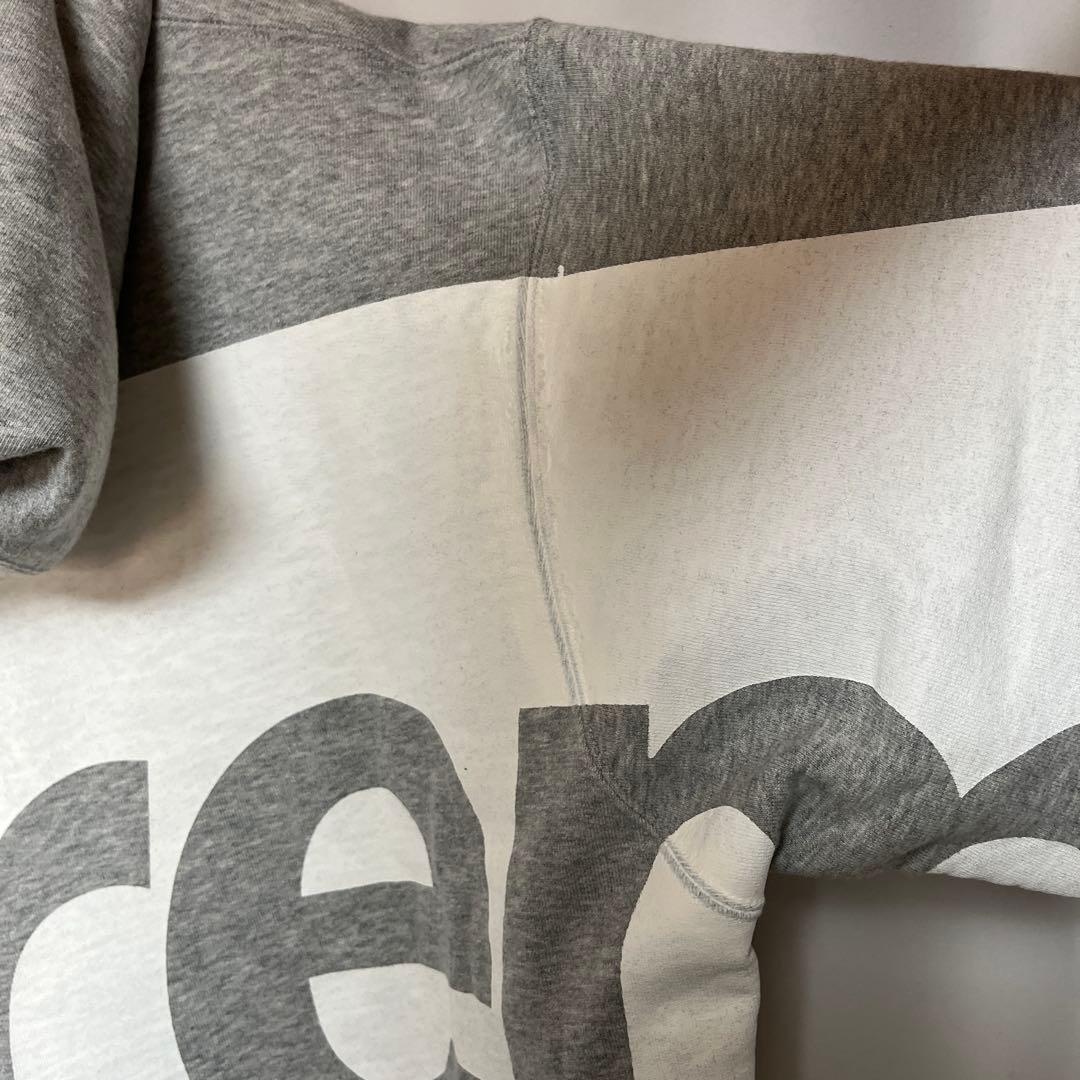 SUPREME Big Logo Jacquard Hooded パーカー S