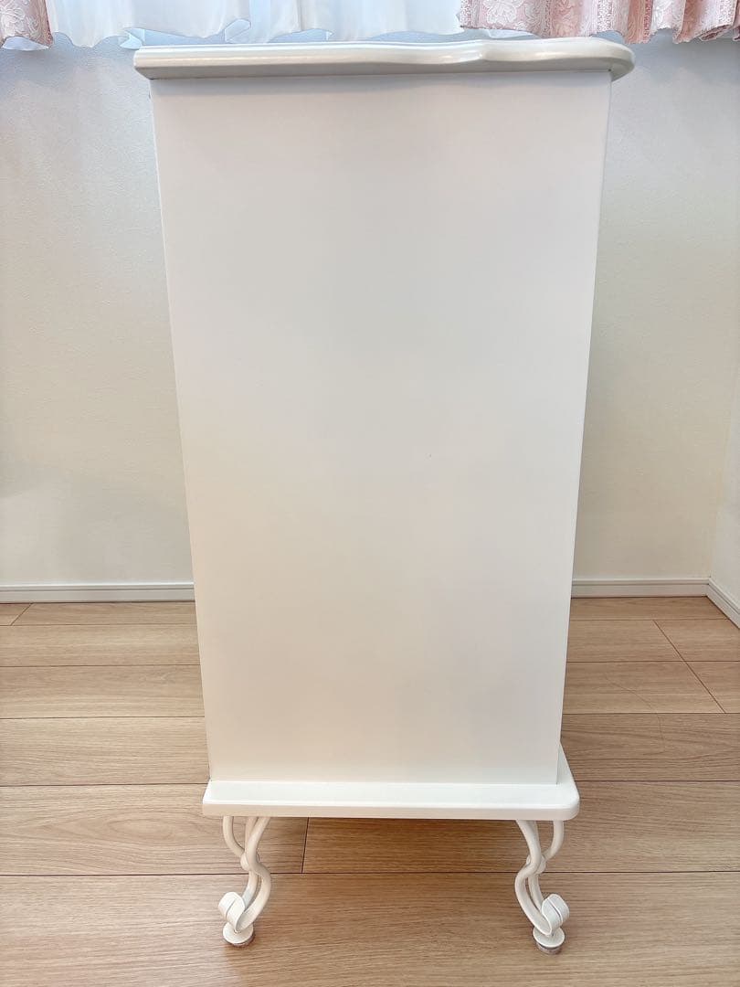 リルデココ★4段チェスト★ホワイト★姫家具★白家具