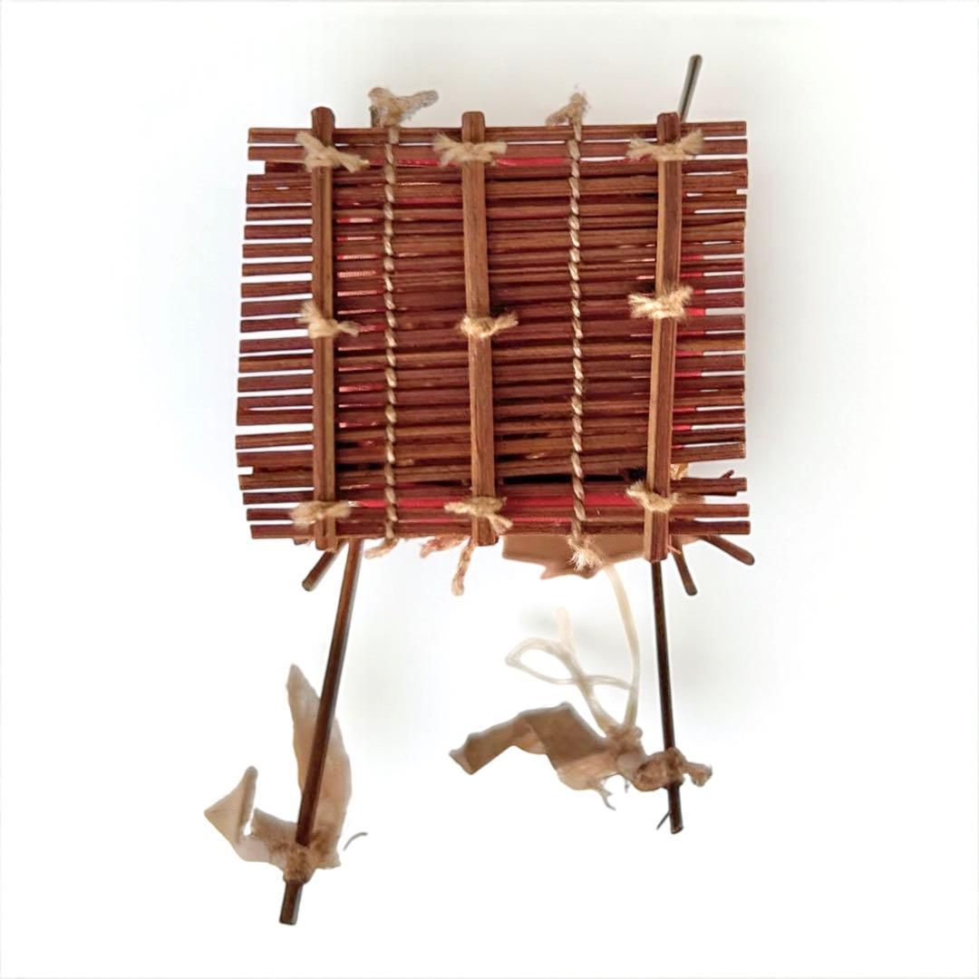 1955（昭和30）年秋場所記念 大相撲番付櫓模型 木箱入 四横綱時代千秋楽資料