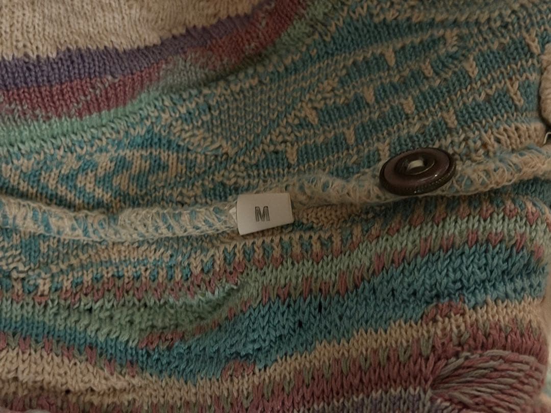 90s オーストラリア製 COOGI 3D カーディガン