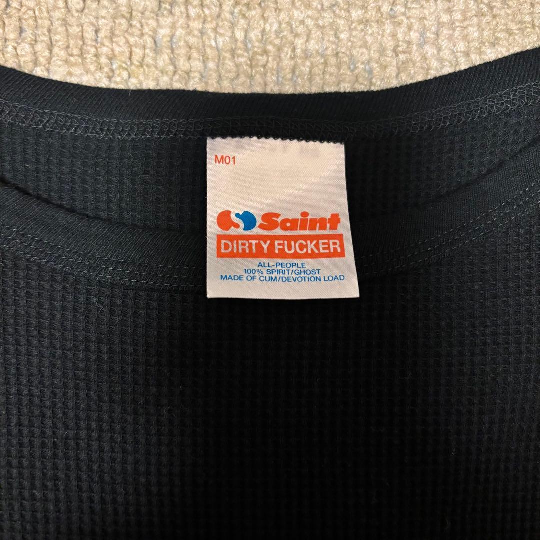 SAINT Mxxxxxxセントマイケル サーマル ロングスリーブ Size M