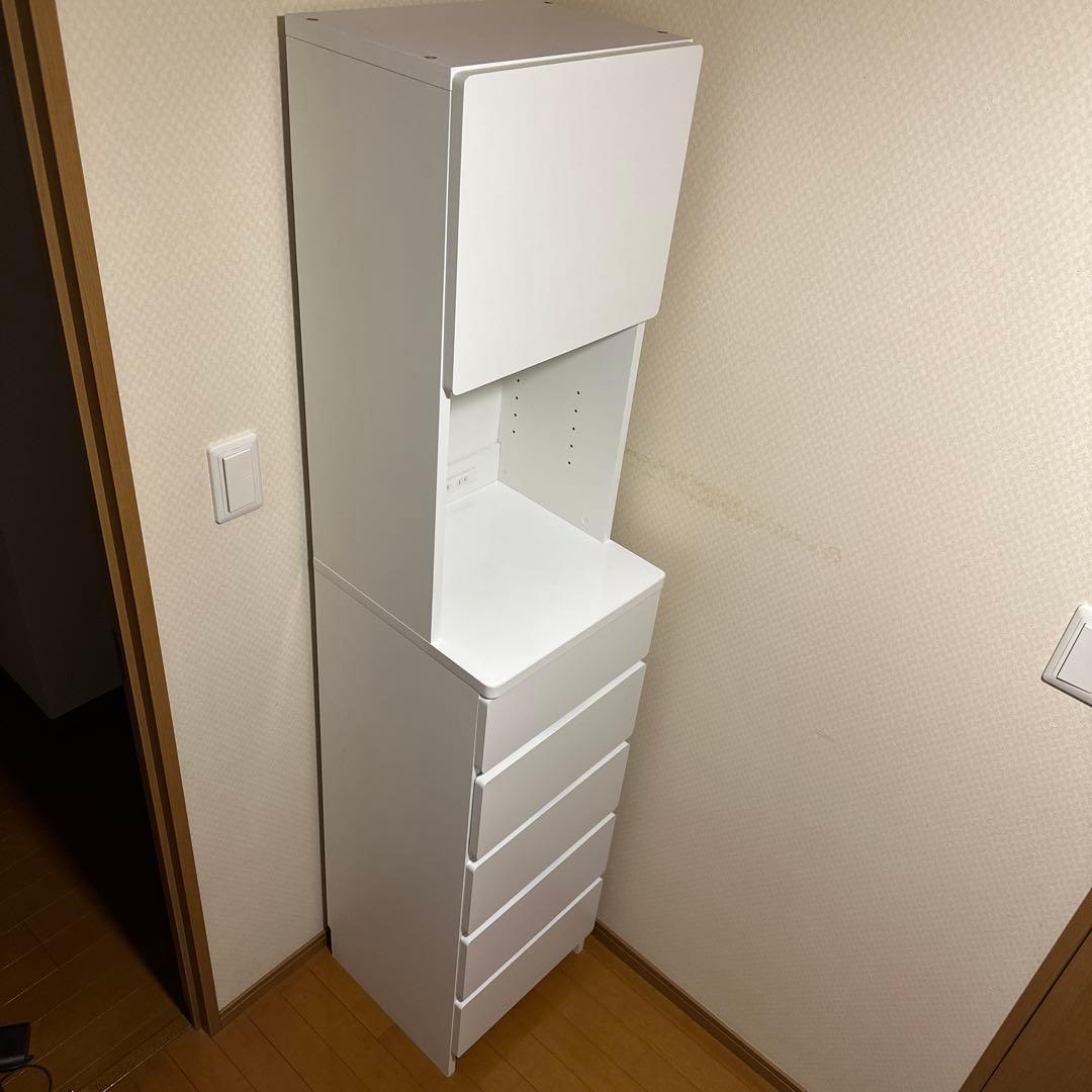 〇ベルメゾン 角に丸みをつけたサニタリーキャビネット 千趣会