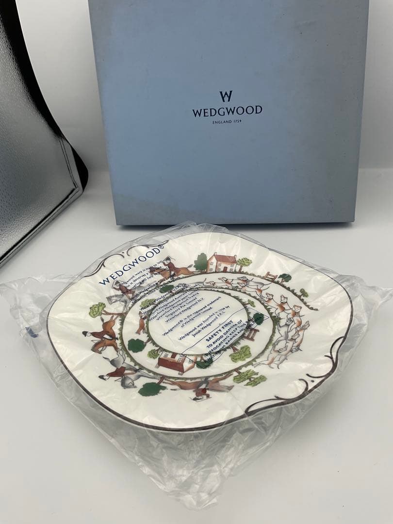 ウェッジウッド　ハンティングシーン