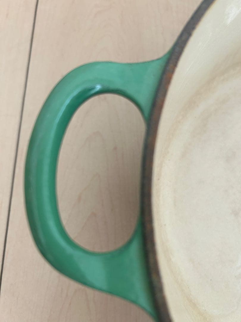 LE CREUSET　ココット ロンド レーシンググリーン22cm
