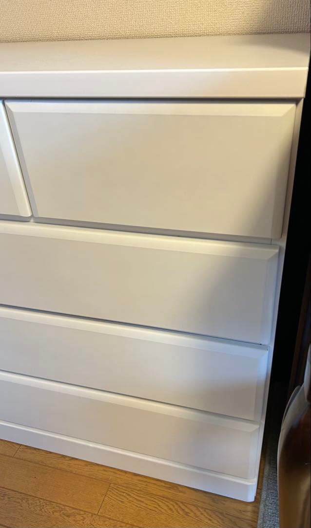 チェスト　タンス　完成品　北欧　収納　スライドレール　国産　送料込　たのメル便