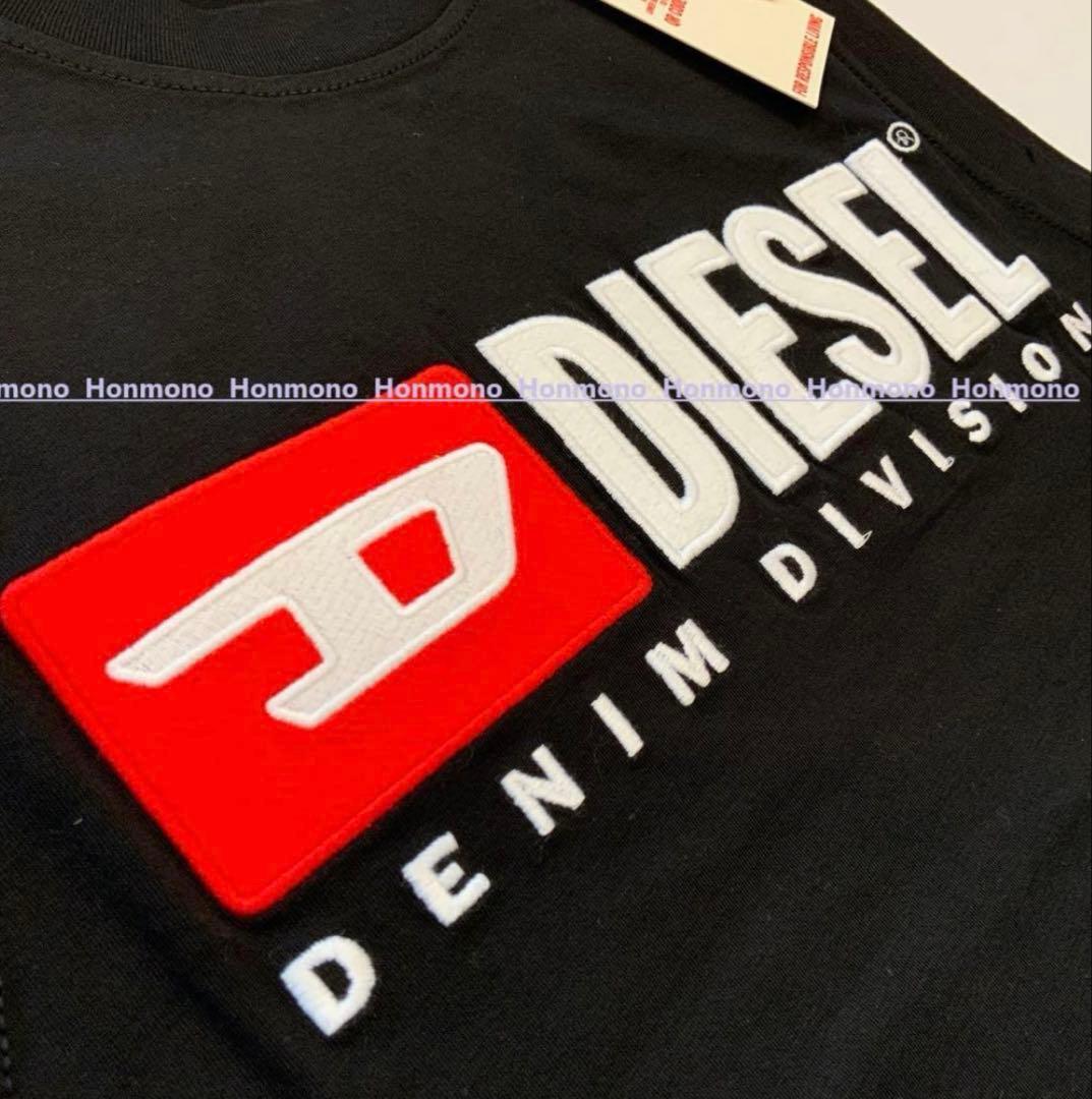 ラスト１点　DIESEL　T-ISCO-DIV　Ａ10508　M　ロゴ　ノースリ