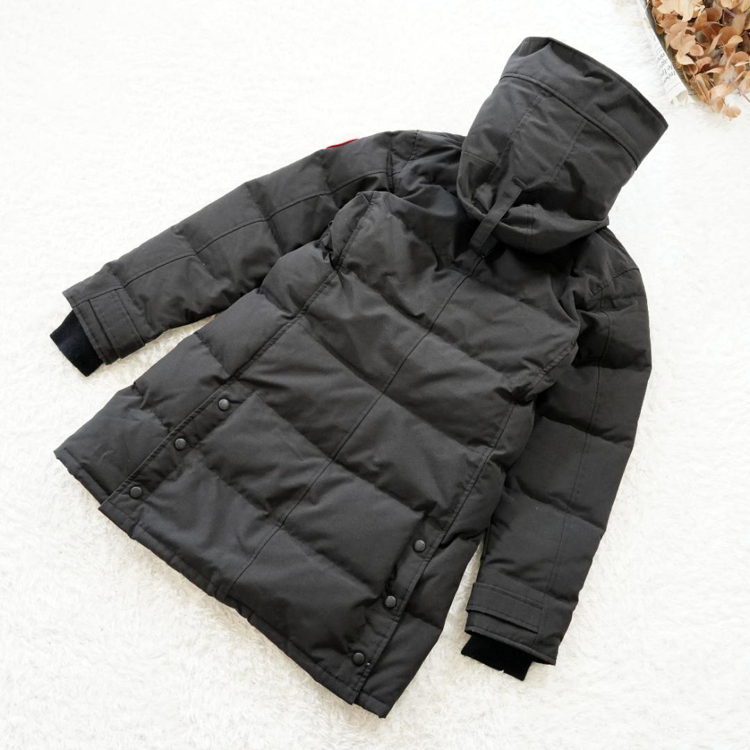 【美品】カナダグース シェルバーン ダウンコート パーカー ブラック　Sサイズ