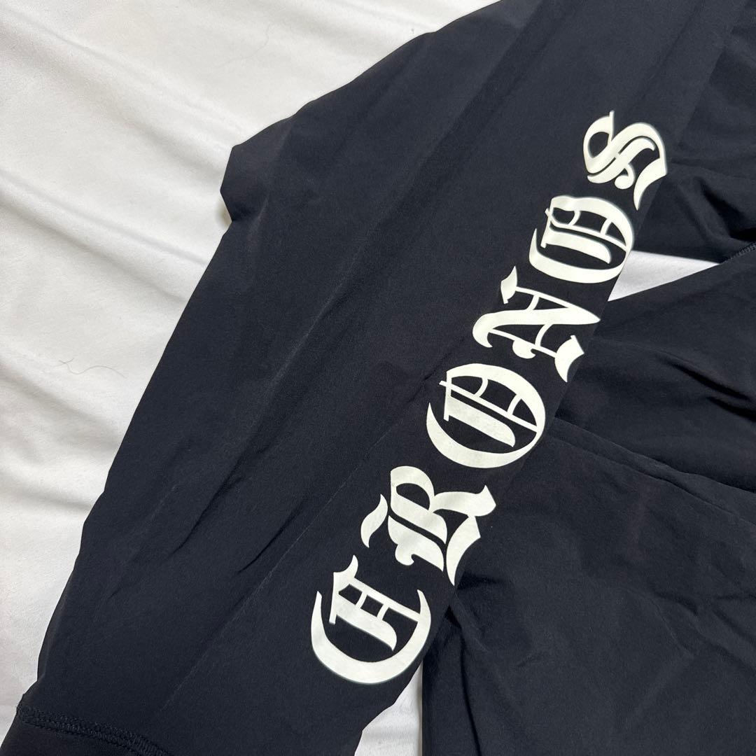 CRONOS クロノス　ナイロン　ジョガーパンツ　S 黒　ブラック