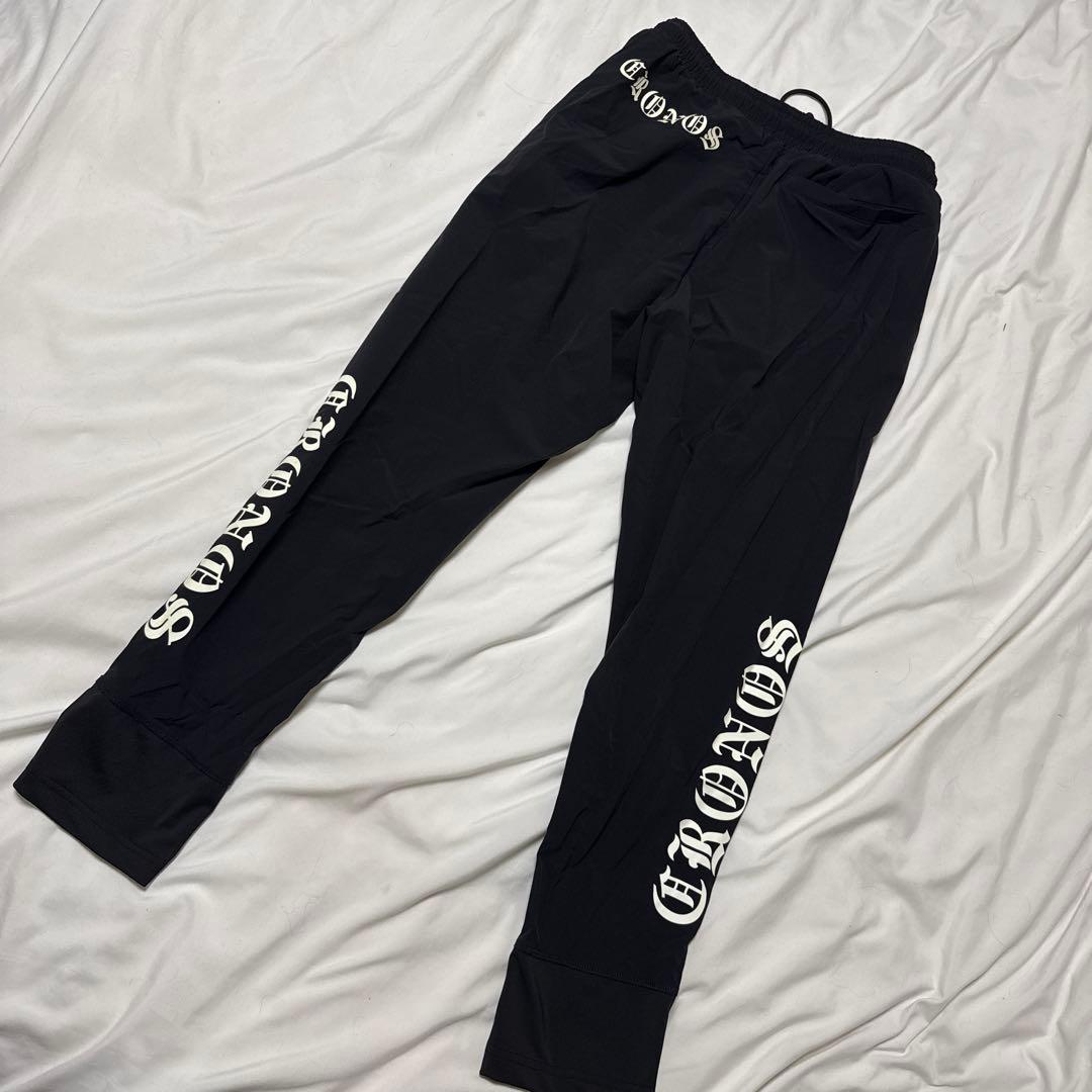 CRONOS クロノス　ナイロン　ジョガーパンツ　S 黒　ブラック