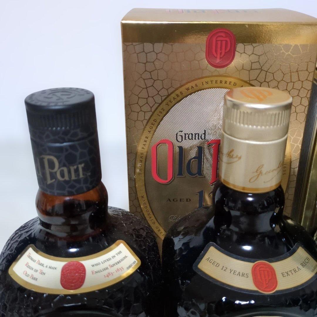 Grand Old Parr グランドオールドパー 750ml　4本セット