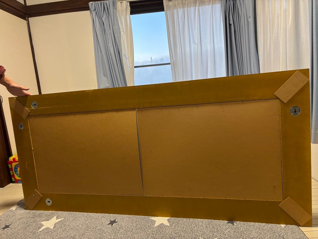 【廃盤IKEA 】アンティーク風大型ミラー